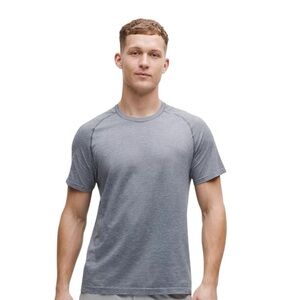 Lululemon Metal Vent Tech Short-Sleeve Blue Training Breathable Shirt XL New